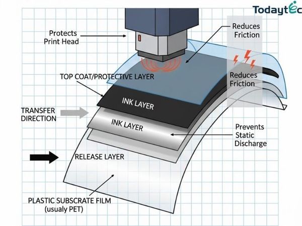 Lớp Back Coating của Ribbon