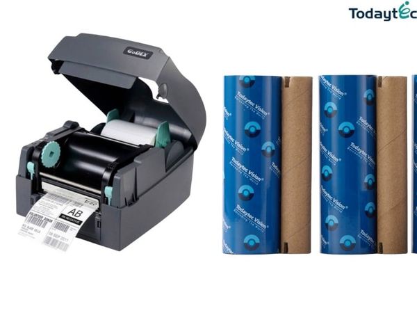 mực máy in mã vạch godex g500