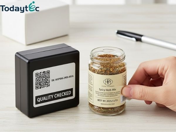 mực in mã vạch wax