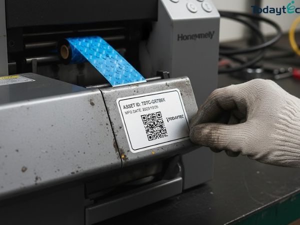 ribbon in decal kim loại