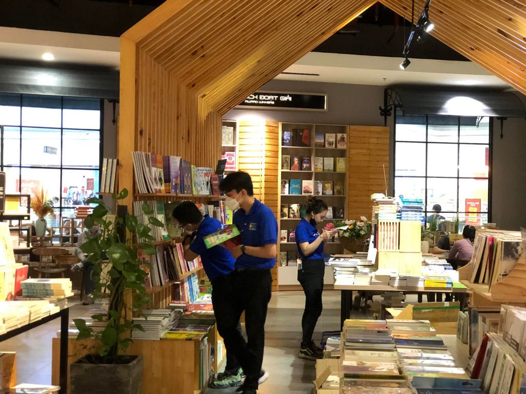 Không gian của nhà sách Phương Nam Quận 1
