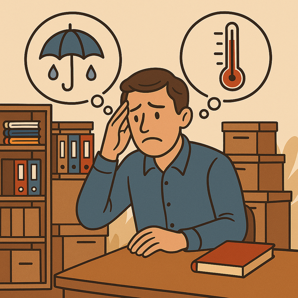 Rủi ro bảo quản khi kinh doanh văn phòng phẩm