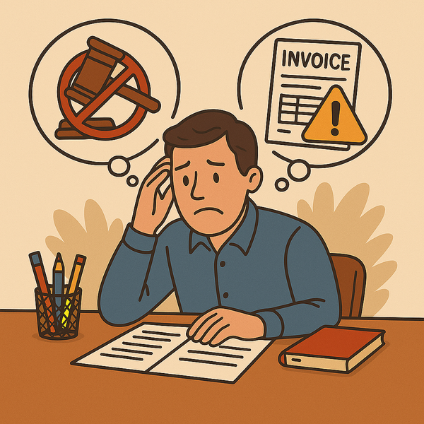 Rủi ro pháp lý – hóa đơn khi kinh doanh văn phòng phẩm