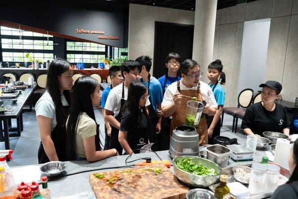 khoá học nấu ăn trải nghiệm mùa hè
