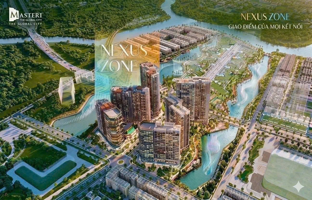 Dự án Masteri Cosmo Central - phân khu Nexus zone tại The Global City.
