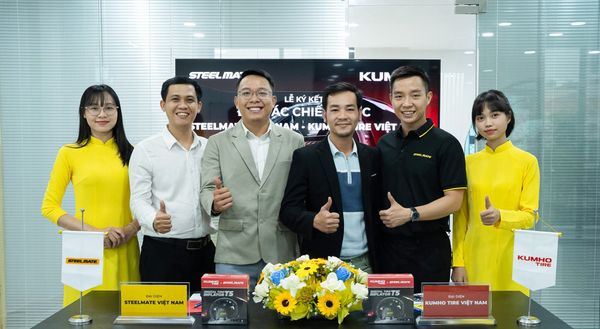 LỄ KÝ KẾT ĐỐI TÁC CHIẾN LƯỢC STEELMATE VIỆT NAM VÀ KUMHO TIRE VIỆT NAM DIỄN RA THÀNH CÔNG