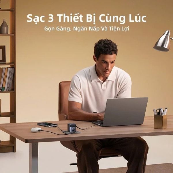 Tạm Biệt Dây Cáp Lộn Xộn: UGREEN Nexode 65W Là Củ Sạc Giúp Cuộc Sống Gọn Gàng Hơn