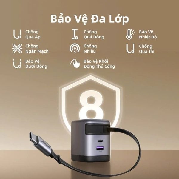 Tạm Biệt Dây Cáp Lộn Xộn: UGREEN Nexode 65W Là Củ Sạc Giúp Cuộc Sống Gọn Gàng Hơn