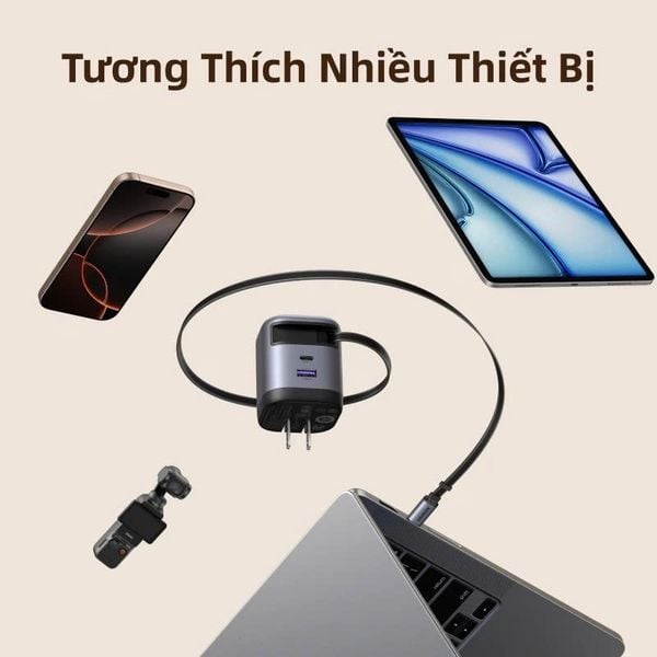 Tạm Biệt Dây Cáp Lộn Xộn: UGREEN Nexode 65W Là Củ Sạc Giúp Cuộc Sống Gọn Gàng Hơn