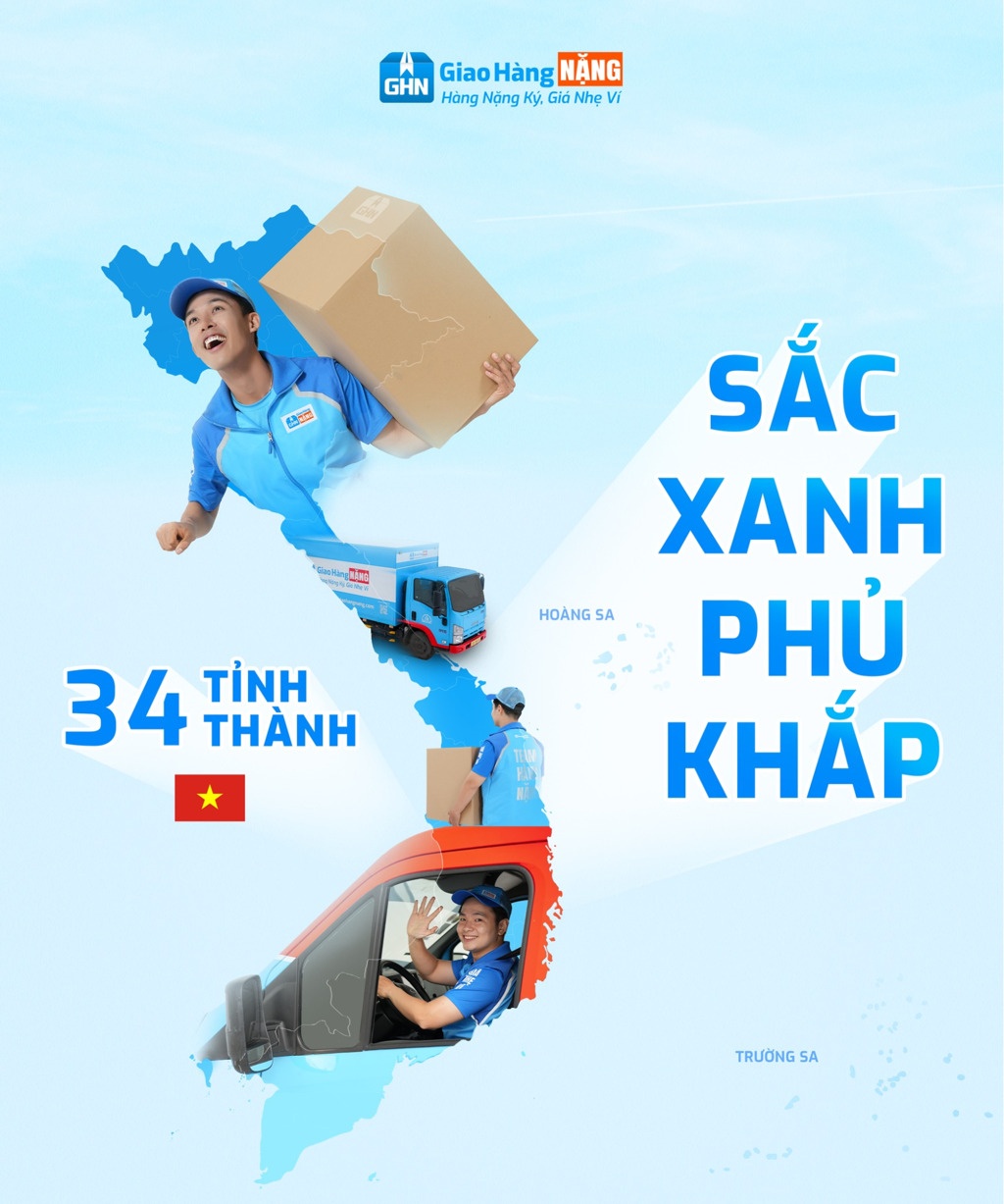 Tối ưu kinh doanh với Giao Hàng Nặng