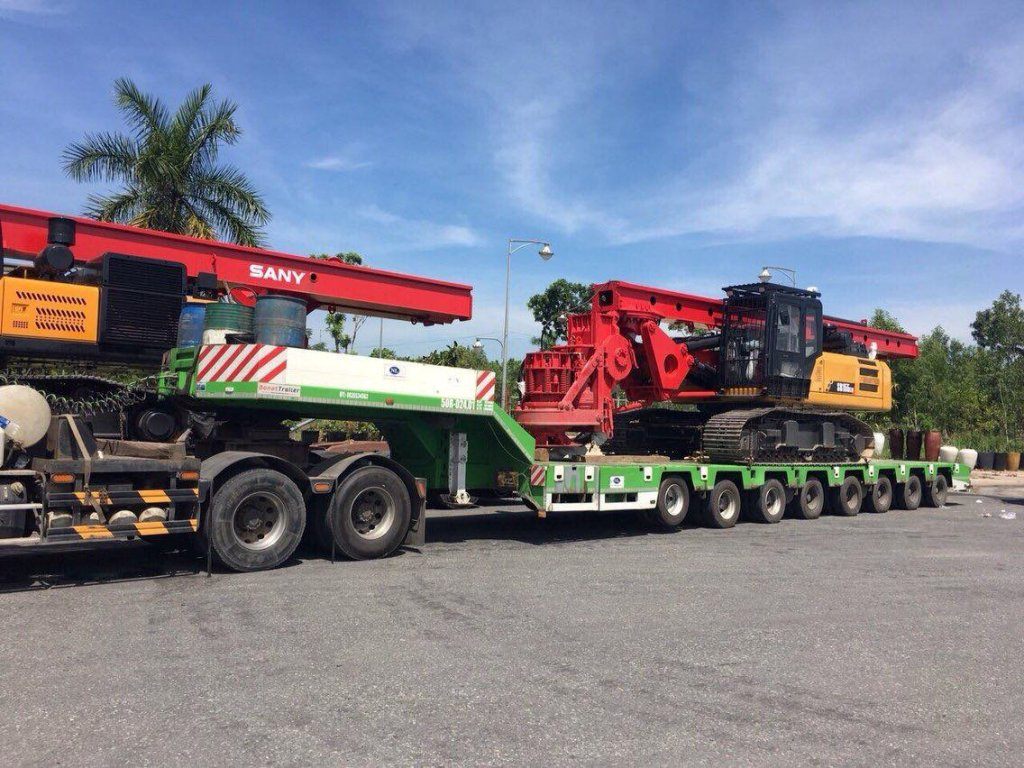 Chi phí vận chuyển máy móc thiết bị