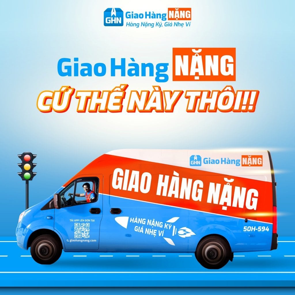 Giao Hàng Nặng cam kết vận chuyển siêu nhanh