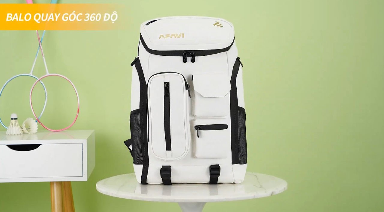 Ba lô đựng vợt cầu lông