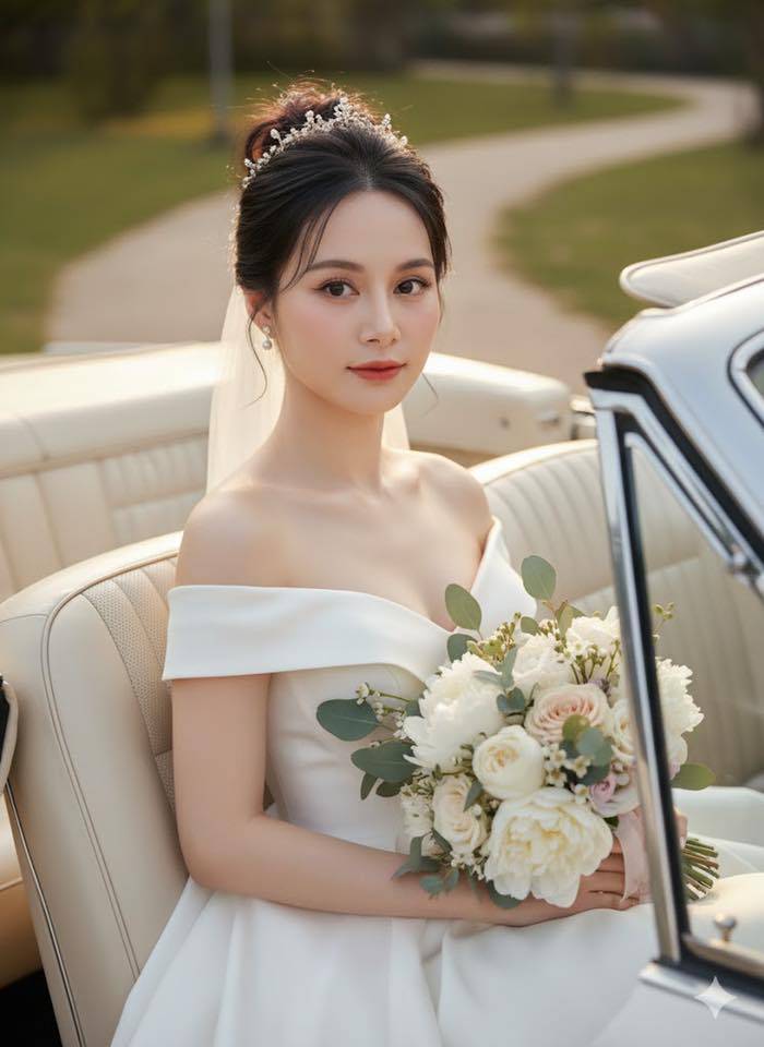 Ảnh 9 - Cô dâu xe cưới cổ điển (kiểu sang trọng)