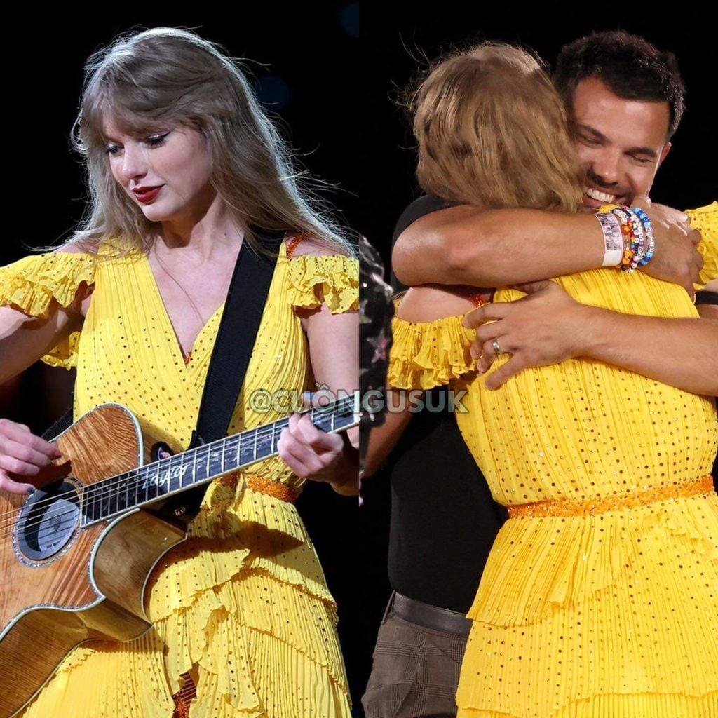 Taylor Swift và người yêu cũ Taylor Lautner