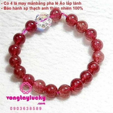 thạch anh dâu, cỏ 4 lá