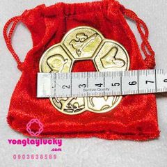 đồng xu hoa mai kim tiền, đồng xu bỏ ví