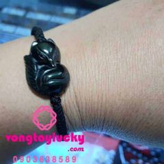 đá núi lửa obsidian, vòng tay phong thủy, mặt phật, vòng tay đá núi lửa obsidian