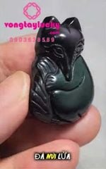 đá núi lửa obsidian, vòng tay phong thủy, mặt phật, vòng tay đá núi lửa obsidian