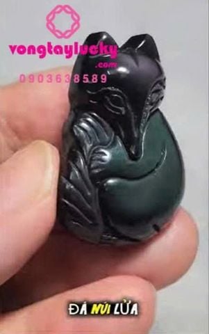 hồ ly đá phong thủy, đeo hồ ly tay nào? tại sao lại đeo hồ ly, hồ ly đeo cổ, hồ ly giá tốt