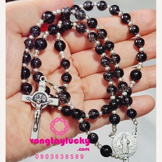 vòng tay công giáo, chuỗi mân côi, tràng hạt mân côi, chuỗi mân côi 5 sư vui, kinh mân côi