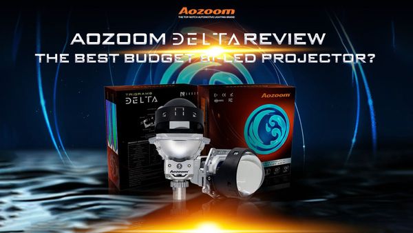 AOZOOM DELTA Bi-LED thread-shaft projector.