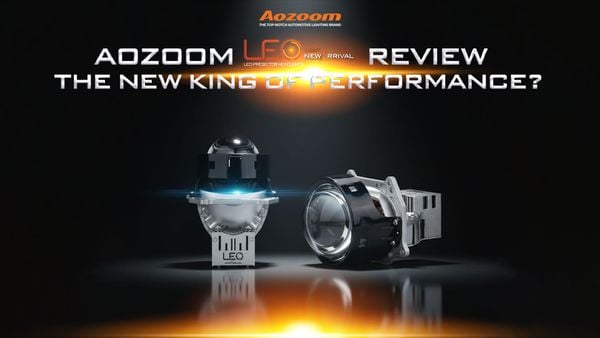 Sleek design of the AOZOOM LEO NEW ARRIVAL projector.