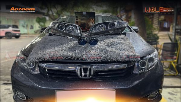 AOZOOM WOLF NEW ARRIVAL projector ready for installation.