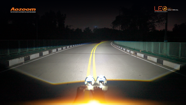 Wide, even low beam pattern from the AOZOOM LEO NEW ARRIVAL.
