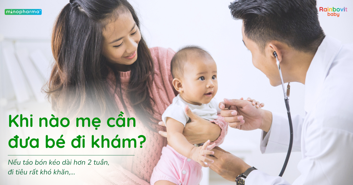 Táo bón sinh lý ở trẻ nhỏ – Khi nào là bình thường, khi nào cần theo dõi?