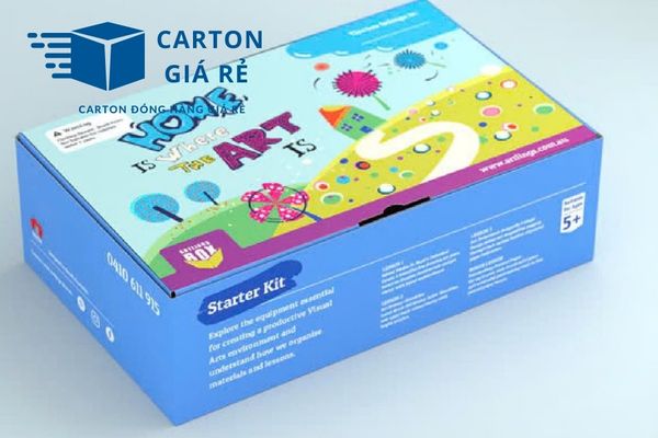 Hộp carton nắp cài