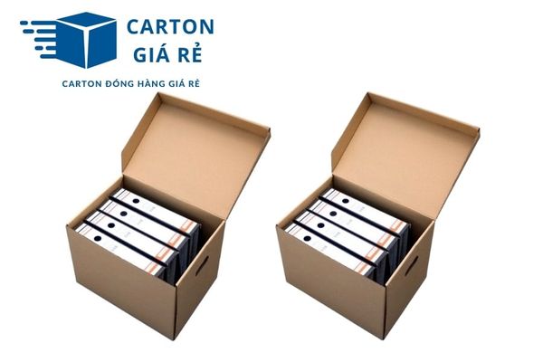 Hộp carton nắp cài