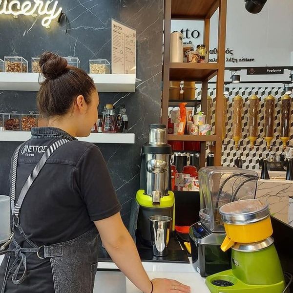 Bàn giao máy xay sinh tố Santos 62 chính hãng