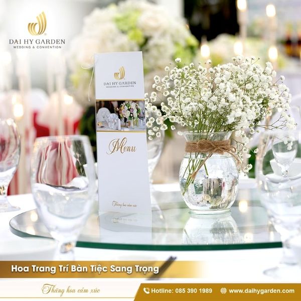 Tiệc báo hỷ 5 bàn - Lựa chọn hoàn hảo cho buổi tiệc thân mật