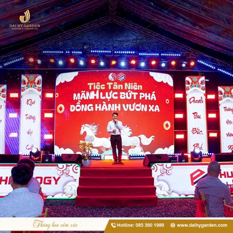 Đại Hỷ Garden hỗ trợ thiết kế kịch bản riêng cho doanh nghiệp