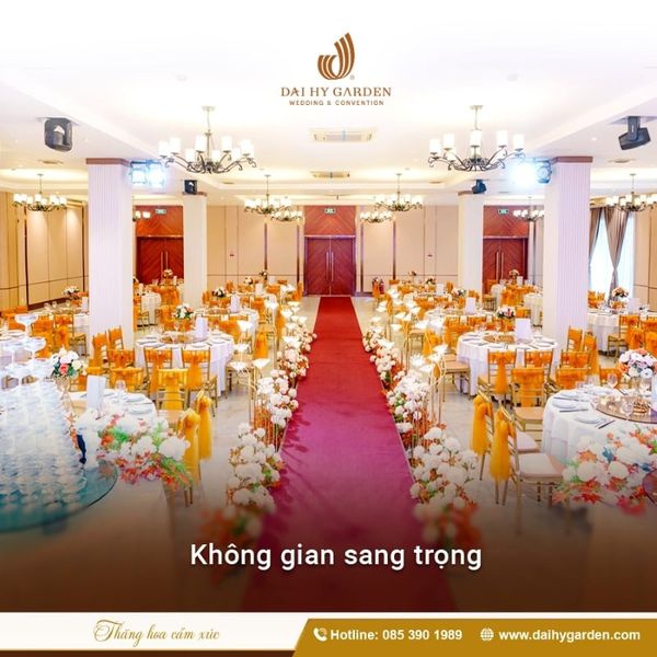 Tiệc báo hỷ 5 bàn - Lựa chọn hoàn hảo cho buổi tiệc thân mật