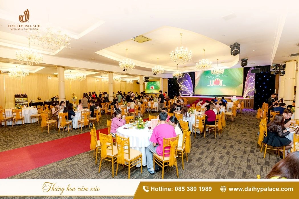 Tiệc Buffet Tasting tại sự kiện Wedding Fair 2026 U ♥ I