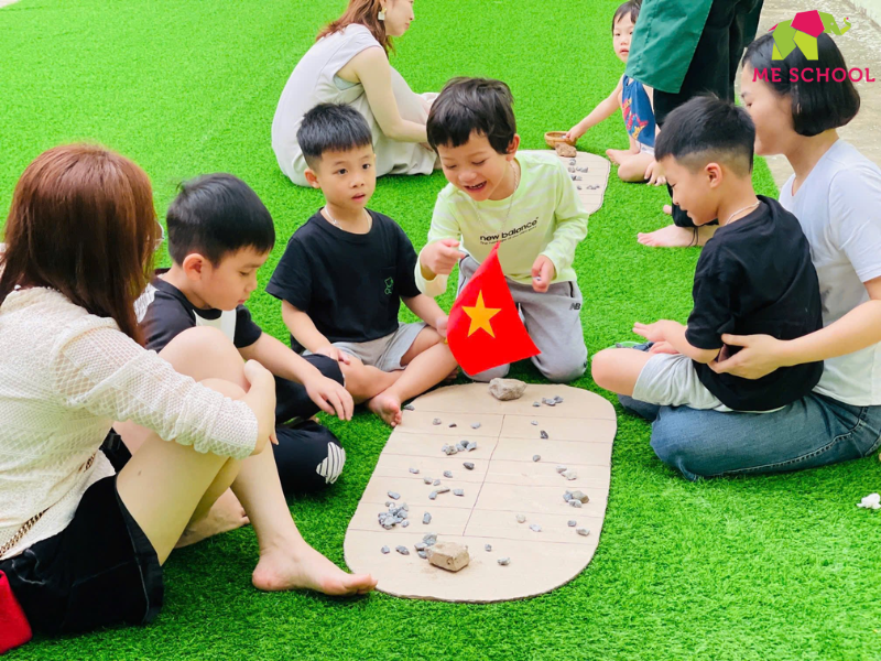 Các trò chơi dân gian cho trẻ mầm non