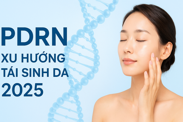 PDRN xu huong lam dep, tai sinh da 2025