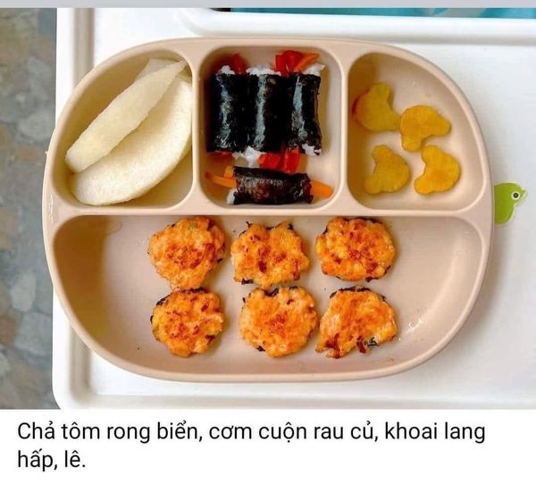 Gợi ý thực đơn ăn dặm BLW cho bé