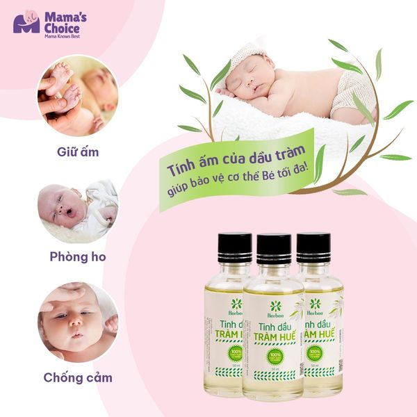 Lợi ích của dầu tràm đối với sức khỏe bé