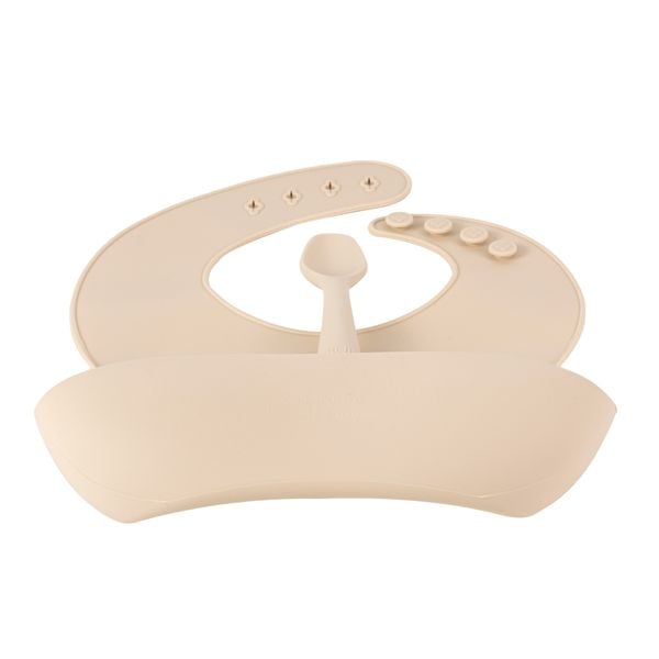 Yếm ăn dặm giữ vệ sinh cho bé