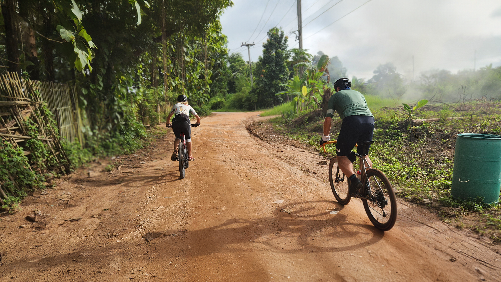 THREADING TRADITIONS: CYCLING THROUGH THE CULTURAL FABRIC OF THREE NATIONS