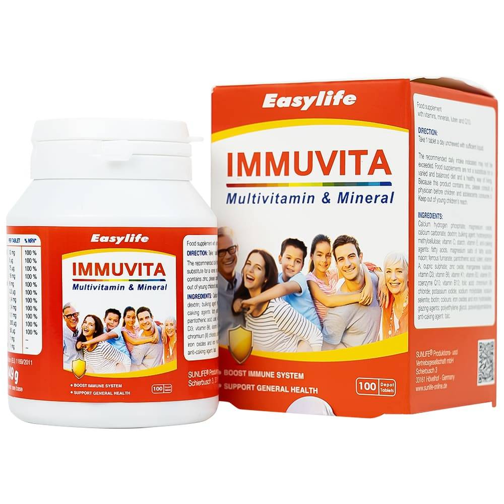 Immuvita Easylife giúp hỗ trợ sức khỏe tổng thể cho nữ giới