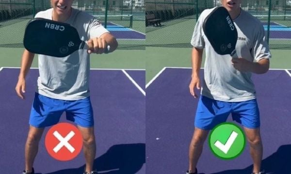 Lỗi cầm vợt khi đánh pickleball và cách khắc phục