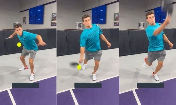 Cách giao bóng chuẩn trong pickleball