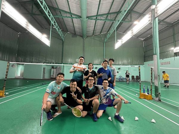 Sân cầu lông Cối Đá là điểm gặp gỡ và kết nối cộng đồng cầu lông địa phương