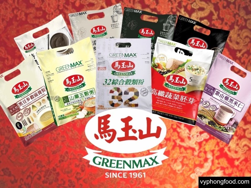 hình ảnh bột ngũ cốc dinh dưỡng greenmax đài loan chính hãng được phân phối bởi vyphongfood, giàu dưỡng chất, giúp cung cấp năng lượng, cải thiện hệ tiêu hóa và hỗ trợ sức khỏe tim mạch cho người sử dụng