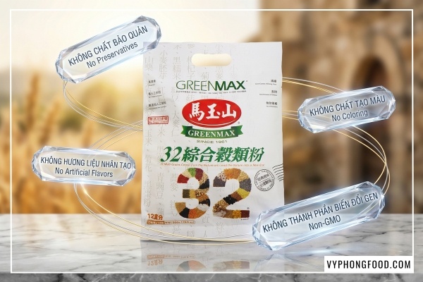 Khám phá tác dụng của đậu đen xanh lòng và Anthocyanin. Bột ngũ cốc dinh dưỡng Đài Loan Greenmax giúp chống oxy hóa, bảo vệ thị lực và tăng cường sức khỏe bền vững.