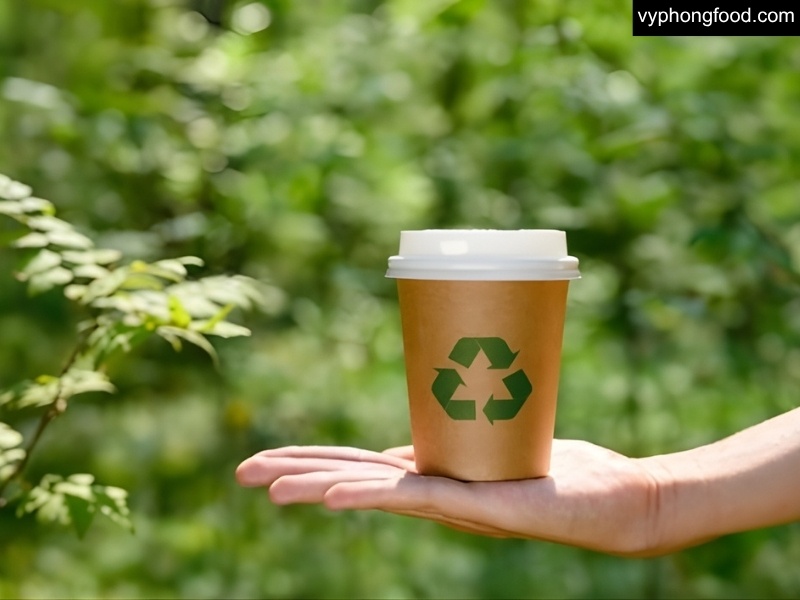 Steaming cup of South African rooibos tea with autumn leaves—caffeine-free herbal drink for fall wellness, better sleep and stress relief; African Dawn teabags.